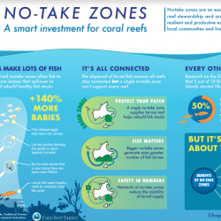 Australian researchers used trends in larval contribution of no-take marine reserves to highlight their importance for sustaining fish populations.